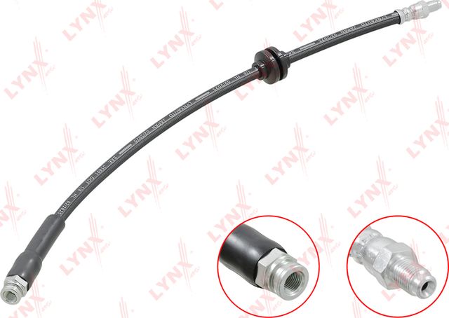 Тормозной шланг LYNXauto задний для Fiat Ducato III 2006-2026. Артикул BL-3545