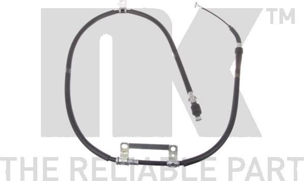 Трос ручника (тросик ручного тормоза) NK. Артикул 903511
