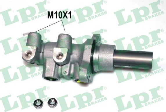 Тормозной цилиндр главный LPR (алюминий) для Citroen Jumpy III 2016-2026. Артикул 6393