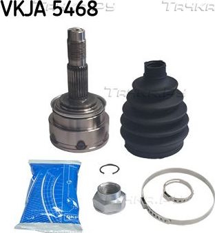 Шрус наружный (граната) SKF передний для Chevrolet Tracker III (Trax) 2012-2026. Артикул VKJA 5468