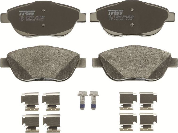 Тормозные колодки TRW COTEC. Артикул GDB1926