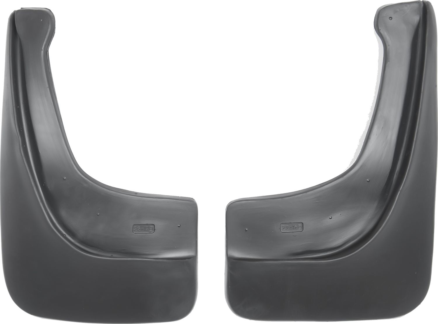 Брызговики 3D Norplast для Ford Focus II седан 2008-2013. Задняя пара. Артикул NPL-Br-22-17B