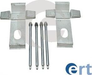 Комплект монтажный тормозных колодок ERT. Артикул 420284