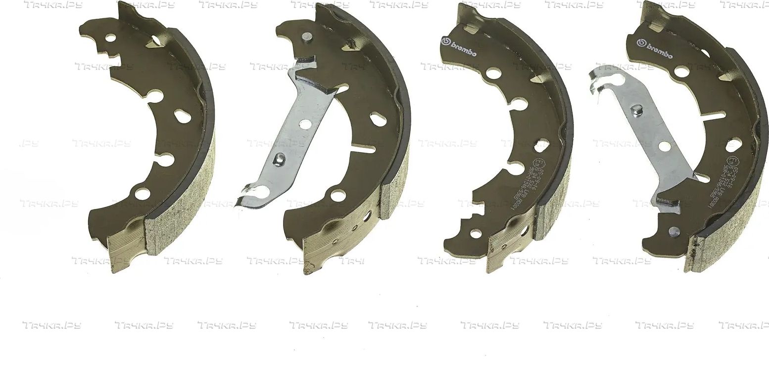 Тормозные колодки Brembo задние для Ford Fiesta IV 2000-2002. Артикул S 24 532