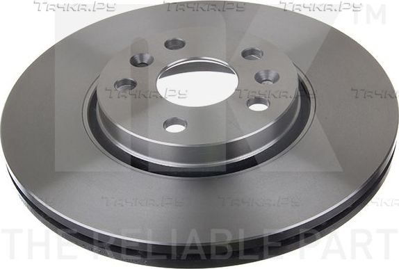 Тормозной диск NK передний для Renault Grand Scenic II 2005-2008. Артикул 2039101