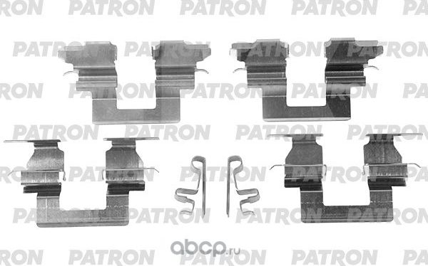 Комплект монтажный тормозных колодок TOYOTA Camry Saloon 01- (Patron). Артикул PSRK1423