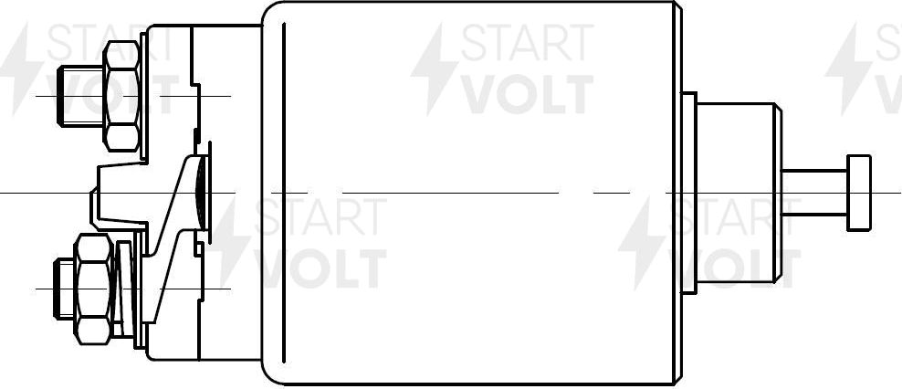 Втягивающее реле стартера StartVOLT. Артикул VSR 0304