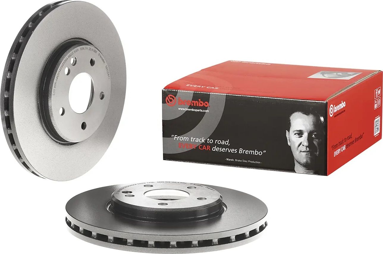 Тормозной диск Brembo PRIME LINE - UV Coated. Артикул 09.8304.11