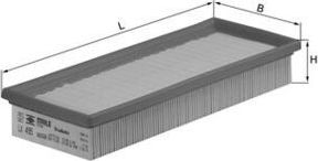 Воздушный фильтр Mahle для Innocenti Elba 1991-1996. Артикул LX 495