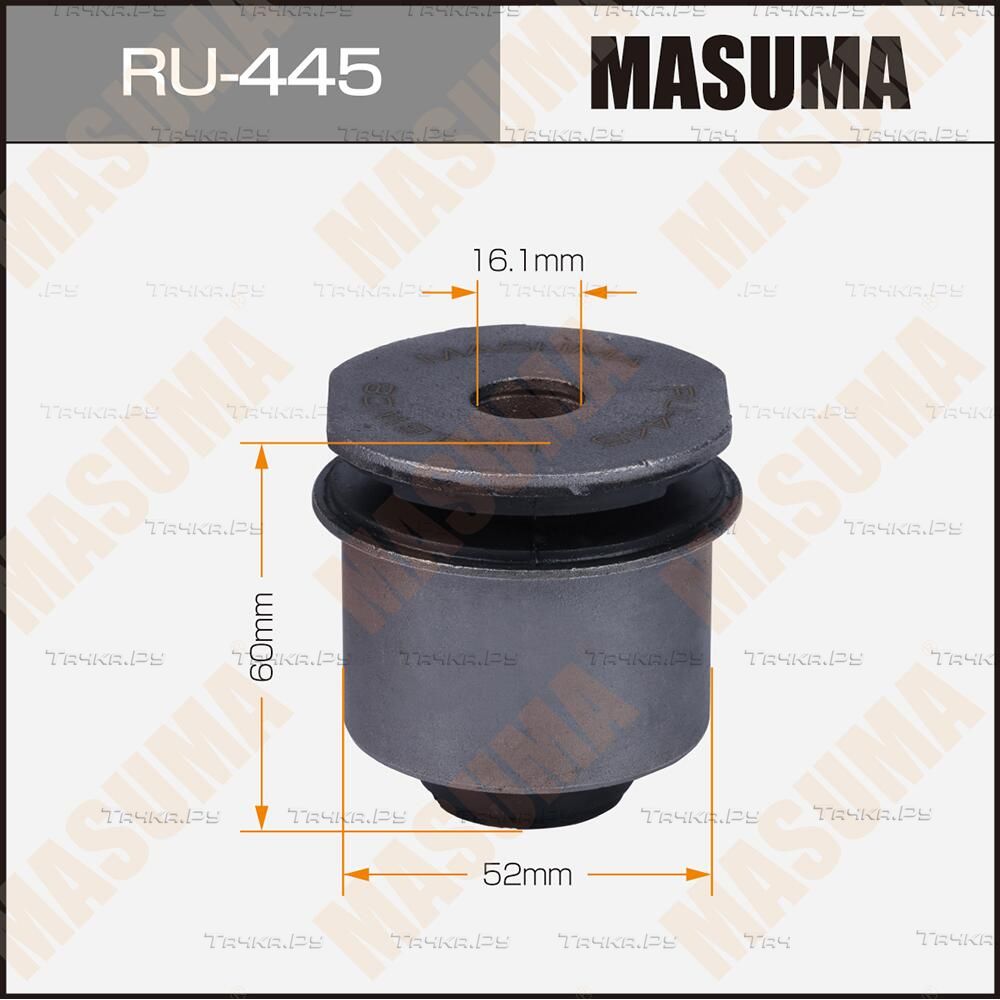 Сайлентблок заднего рычага подвески Masuma. Артикул RU-445