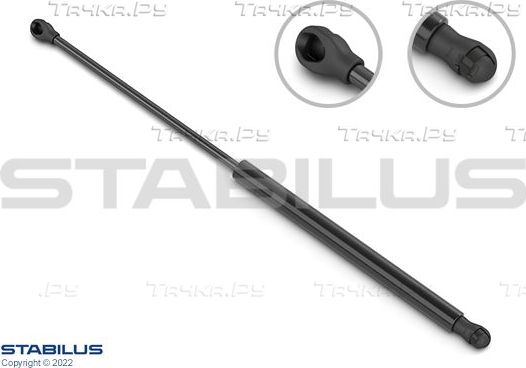Амортизатор (упор) капота Stabilus Lift-O-Mat®. Артикул 115208