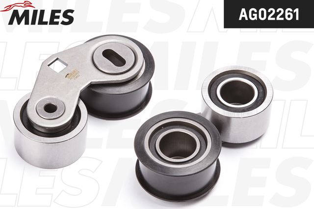 Натяжной ролик (натяжитель) ремня ГРМ Miles для Land Rover Defender I 1990-2001. Артикул AG02261