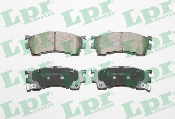 Тормозные колодки LPR передние для Mazda MX-6 1992-1997. Артикул 05P559