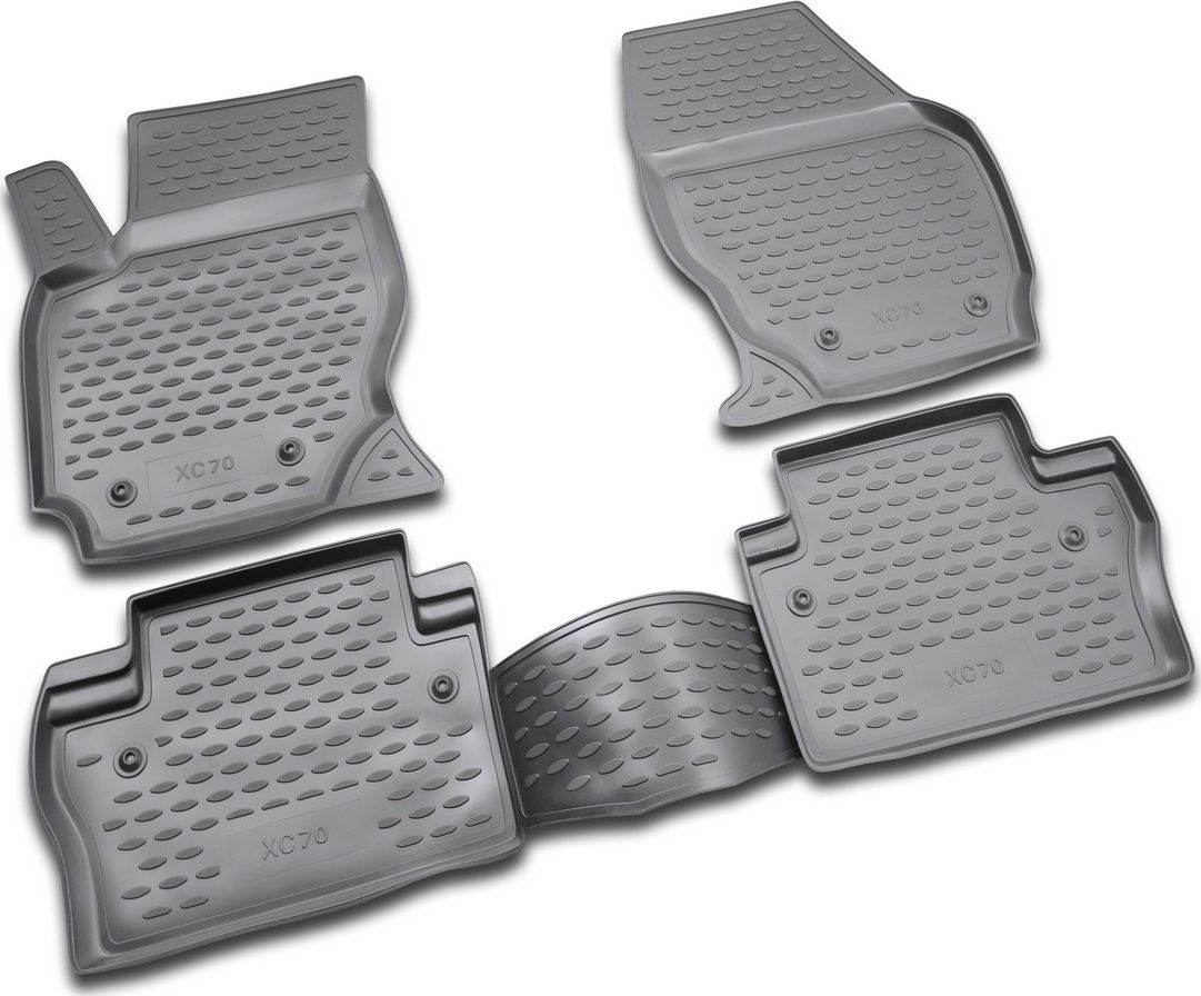 Коврики Element для салона Volvo XC70 II 2007-2012 СЕРЫЕ. Артикул NLC.50.08.211