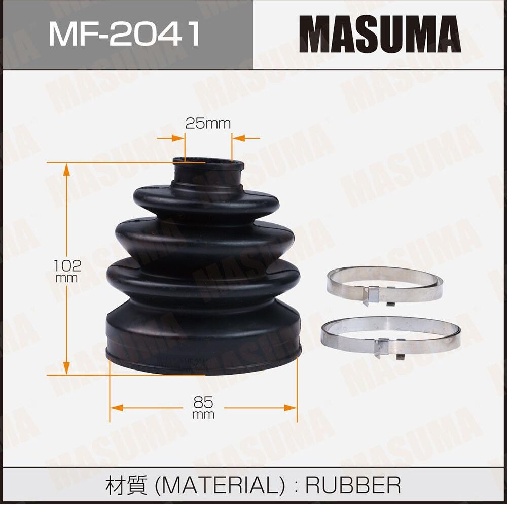 Пыльник шруса (комплект) Masuma. Артикул MF-2041