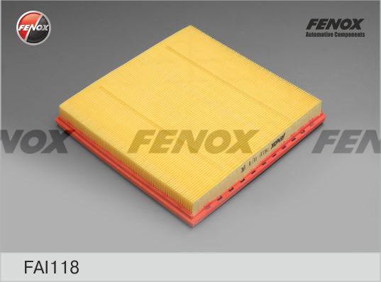 Воздушный фильтр Fenox. Артикул FAI118