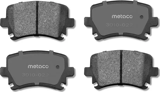 Колодки тормозные VAG A3/TOURAN 03- 1.6/1.9 TDI задн. (Metaco). Артикул 3010022