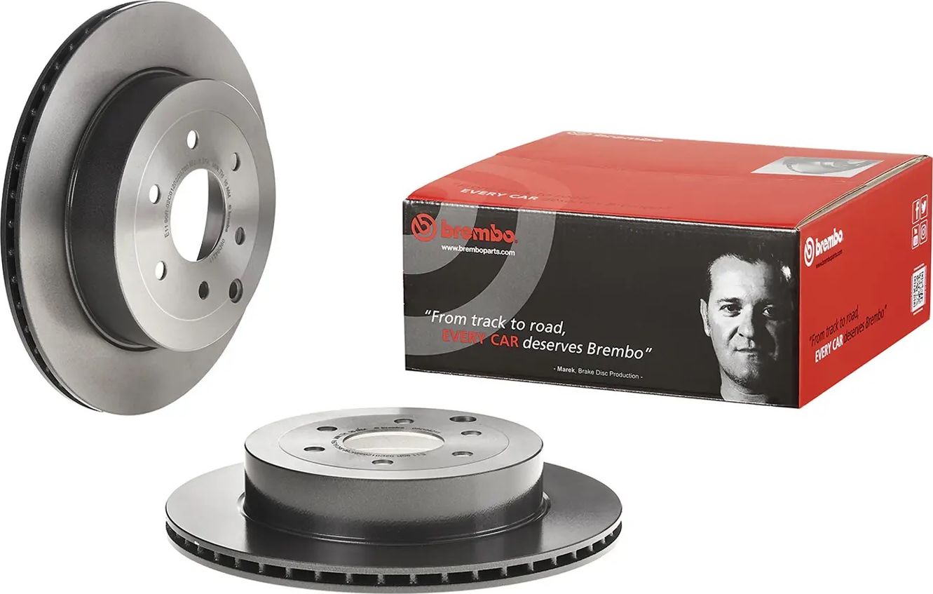 Тормозной диск Brembo PRIME LINE - UV Coated. Артикул 09.D942.11