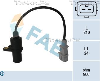 Датчик положения коленвала FAE для Hyundai Accent I 1994-2000. Артикул 79047