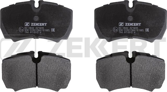 Тормозные колодки Zekkert задние для IVECO Daily III 1999-2007. Артикул BS-2842