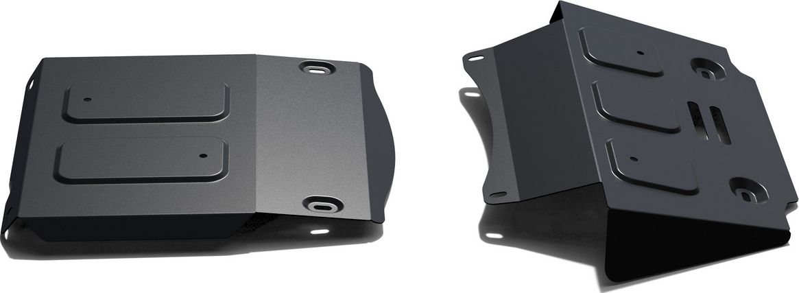 Защита Rival для картера, КПП и переднего редуктора Lada Niva 2123 2020-2026. Артикул K222.1022.1