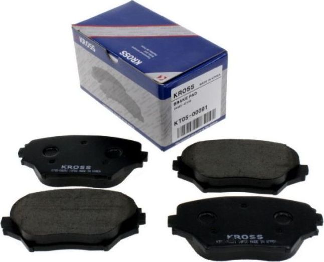 КОЛОДКИ ТОРМОЗНЫЕ ПЕРЕДНИЕ (Kross) Kross. Артикул KT0500091