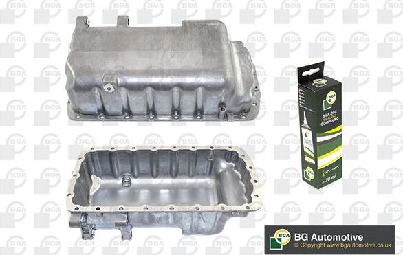 Масляный поддон картера двигателя BGA для Fiat Ulysse I 1999-2002. Артикул SP6700