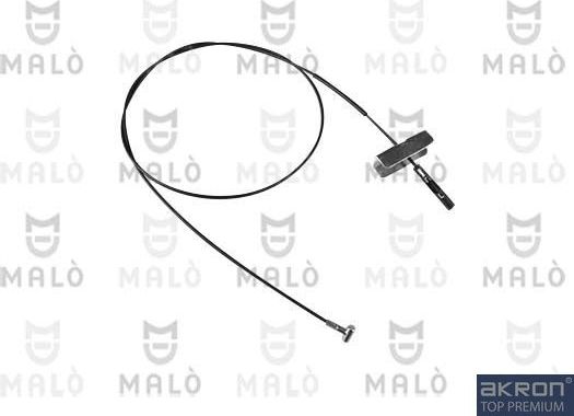 Трос ручника (тросик ручного тормоза) Malò. Артикул 26437