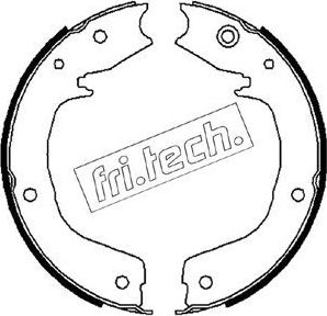 Тормозные колодки (стояночная тормозная система) fri.tech.. Артикул 1064.179