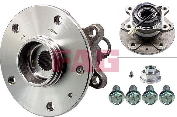 Ступичный подшипник (комплект) Fag. Артикул 713 6237 40
