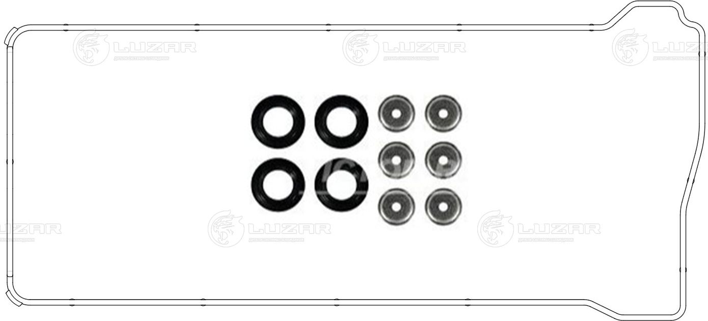 Прокладка клапанной крышки HONDA CR-V/ACCORD 02- (компл.) (Luzar). Артикул LES22302