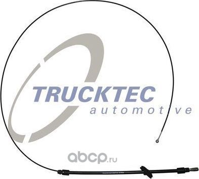 Трос ручника (тросик ручного тормоза) Trucktec Automotive. Артикул 02.35.412