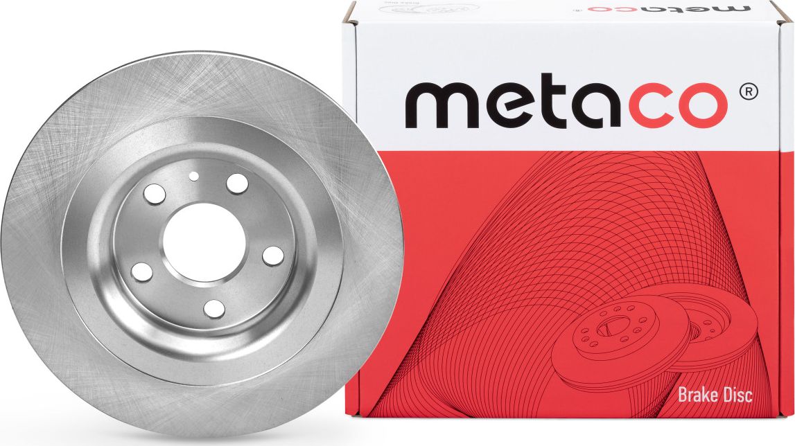 Диск тормозной задний (Metaco). Артикул 3060353