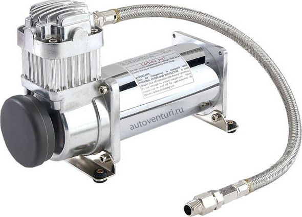 Компрессор VIAIR 350C стационарный 12V СЕРЕБРИСТЫЙ. Артикул 35030