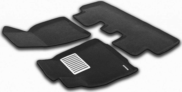 Коврики текстильные Euromat 3D Lux для салона Tesla Model Y 2020-2026. Артикул EM3D-004902