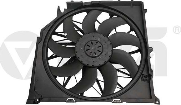 Вентилятор радиатора двигателя (в сборе) Vika для BMW X3 I (E83) 2003-2010. Артикул 91053001