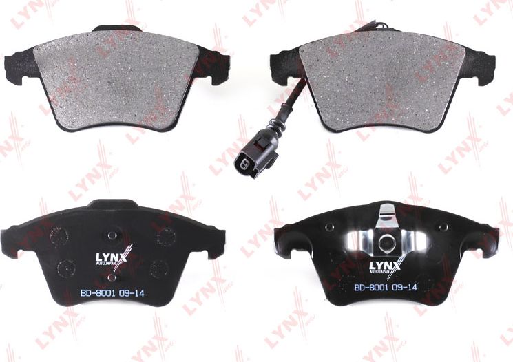 Тормозные колодки LYNXauto. Артикул BD-8001