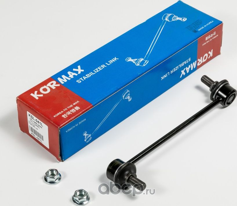 Стойка стабилизатора, передняя левая CLKK37L (made in Korea) (Kormax). Артикул KSL041L