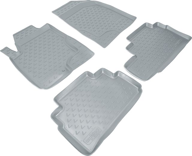 Коврики Норпласт для салона Lexus RX 2003-2008. СЕРЫЕ. Артикул NPL-Po-47-70-G