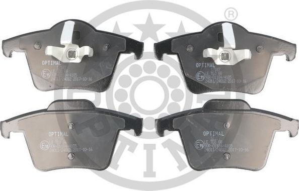 Тормозные колодки Optimal. Артикул BP-12187