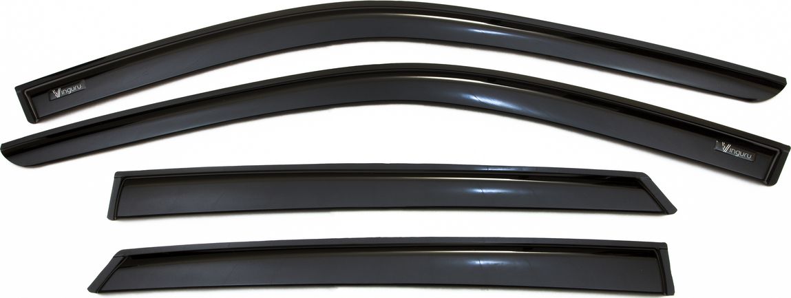 Дефлекторы Vinguru для окон Lada Kalina II хэтчбек 2013-2018. Артикул AFV89013