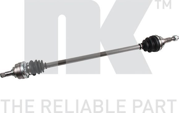 Полуось (привод в сборе, приводной вал) NK передняя правая для Opel Astra G 1998-2009. Артикул 503658