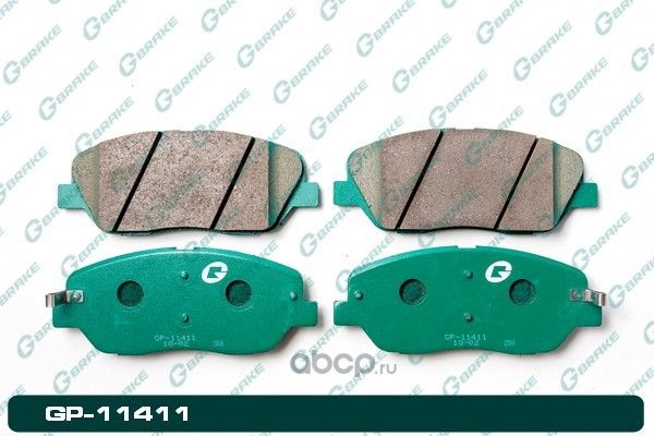 Колодки тормозные дисковые (G-Brake). Артикул GP11411