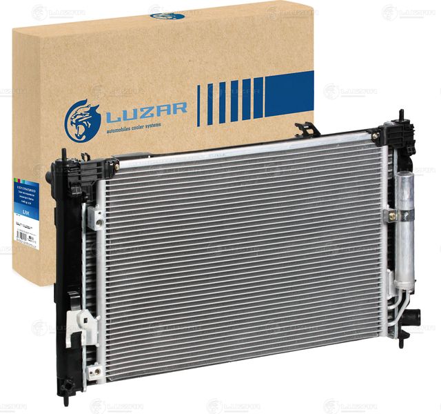 Радиатор охлаждения двигателя Luzar для Mitsubishi Outlander XL 2006-2012. Артикул LRK 1197