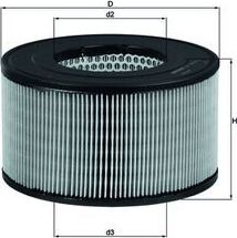 Воздушный фильтр Mahle. Артикул LX 1139