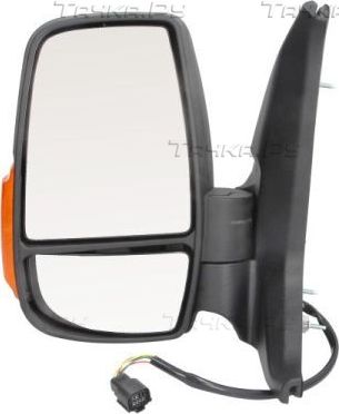 Зеркало боковое BLIC левое для Ford Transit VII 2006-2014. Артикул 5402-03-2001307P