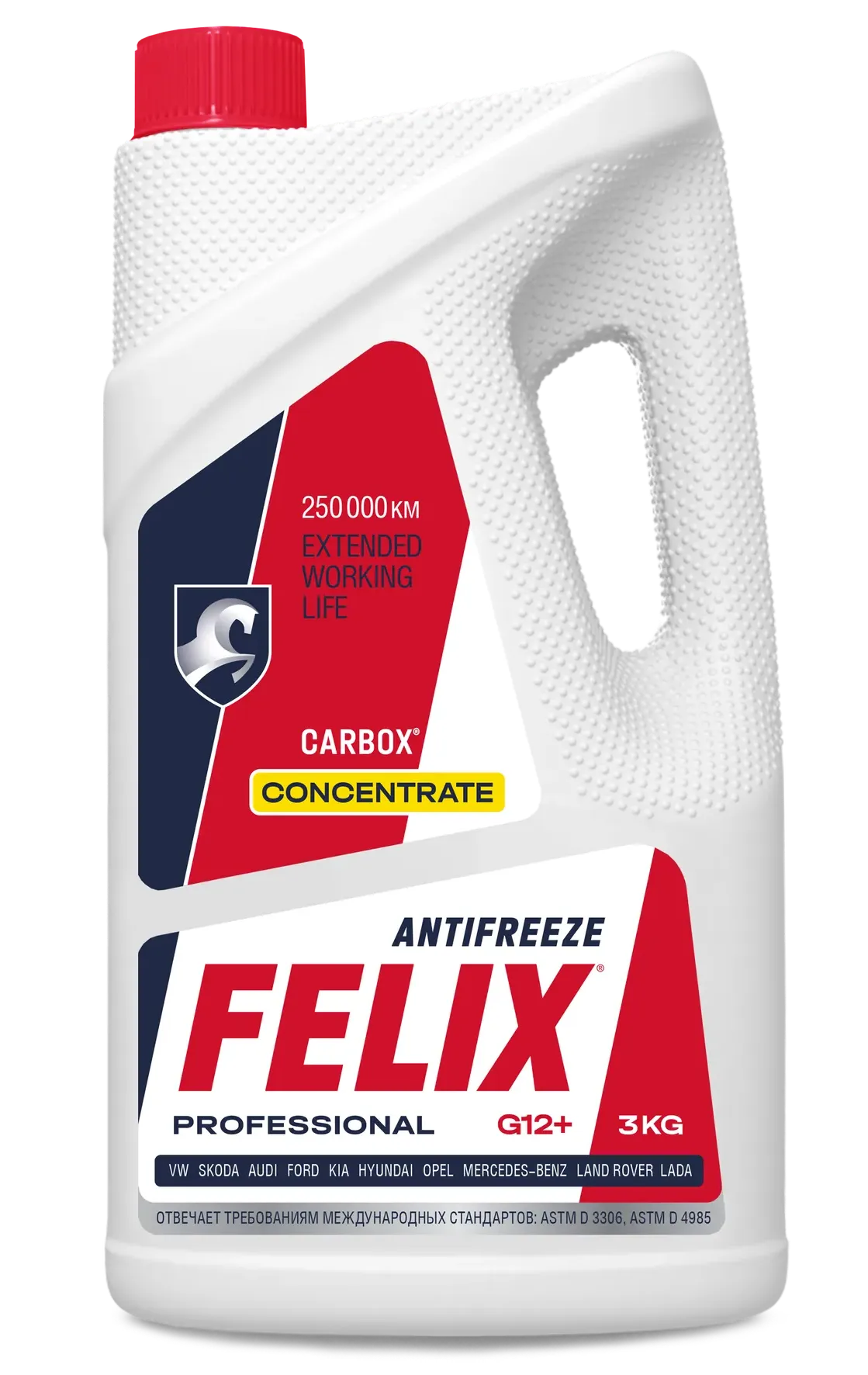 Конц. антифриза FELIX CARBOX, в п/э кан.3кг Felix. Артикул 430206042