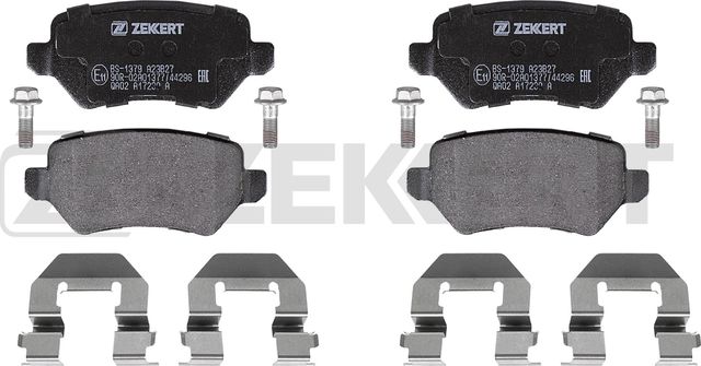 Тормозные колодки Zekkert. Артикул BS-1379