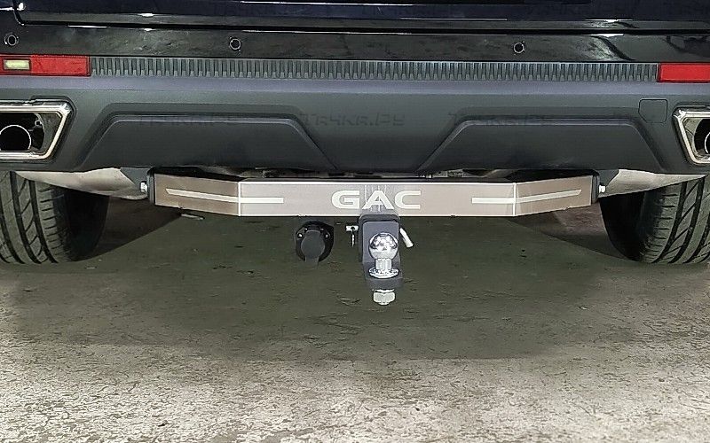 Фаркоп ТСС под американский квадрат для GAC GS8 II 2.0T 4WD 2023-2026. Артикул TCU00398