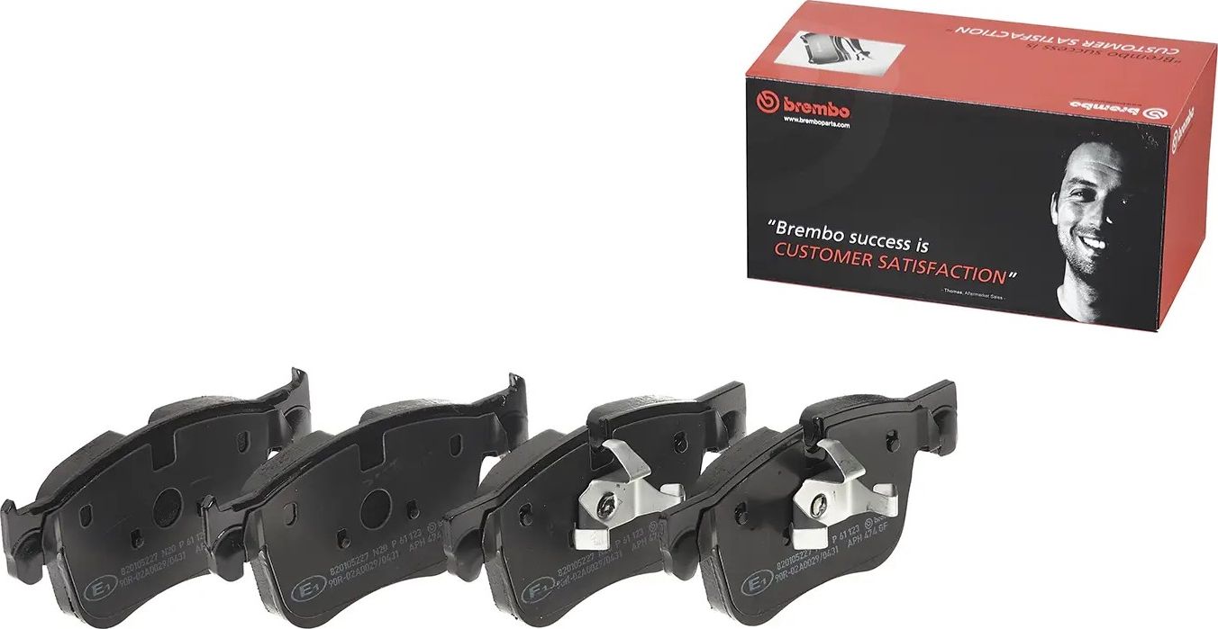 Тормозные колодки Brembo PRIME LINE. Артикул P 61 123